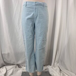 Frank & Eileen ‘Kinsale’ Sky Blue Linen Pants